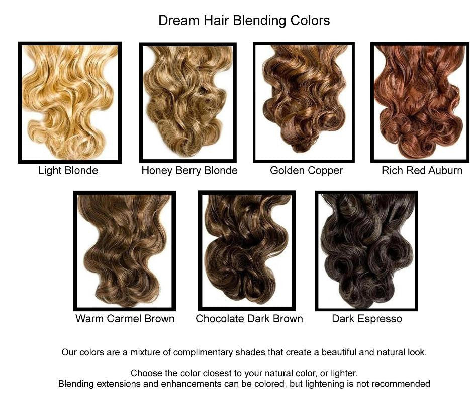 Ethnic Light Relaxed 18" (46 CM) Hair Blending Extensions